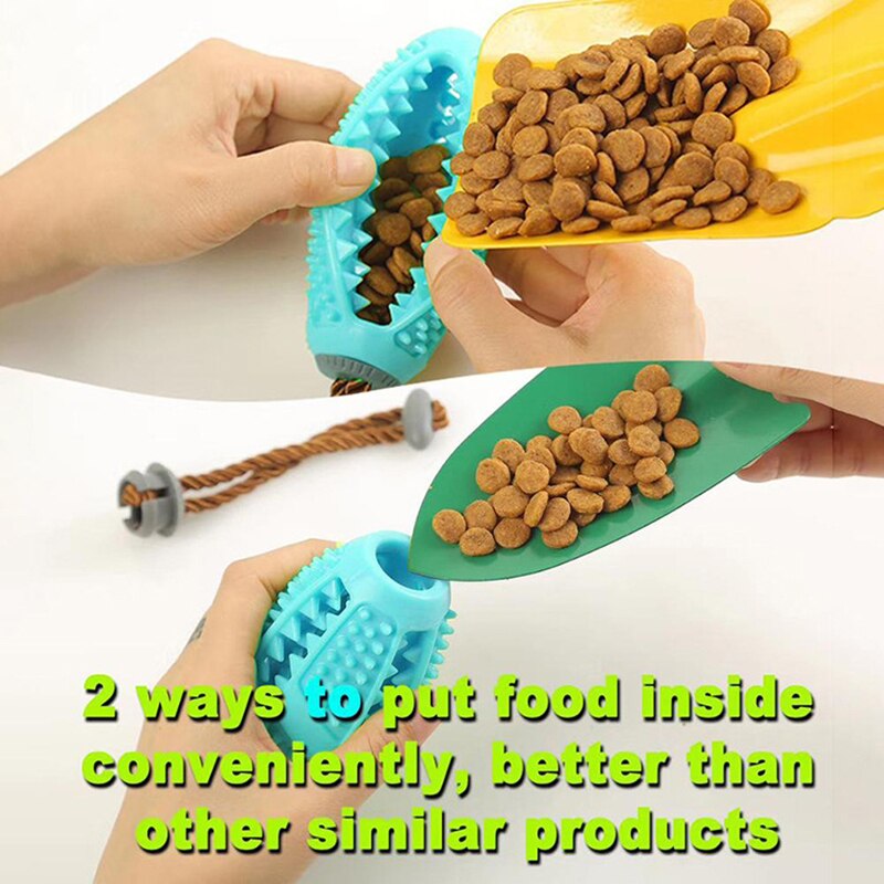 Juguete Interactivo con Succión y Dispensador de Snacks – Pelota Masticable para Perros