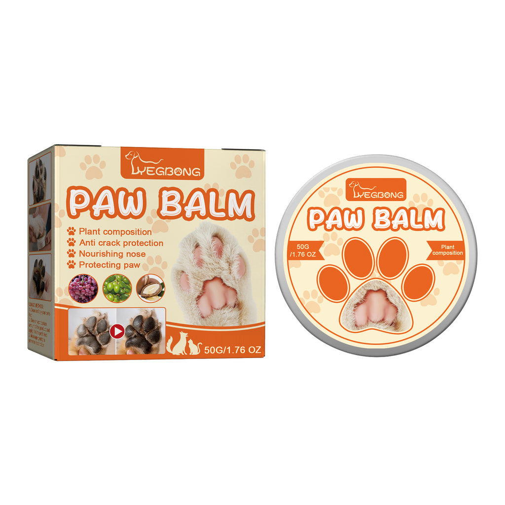 🧴 Bálsamo Hidratante para Patitas de Perros y Gatos – Protección y Suavidad Natural (50g)