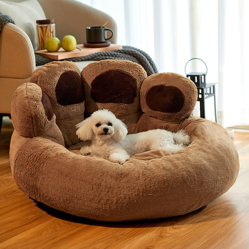 🏠 Cama para Perros – Cálida, Suave y Lavable para Invierno