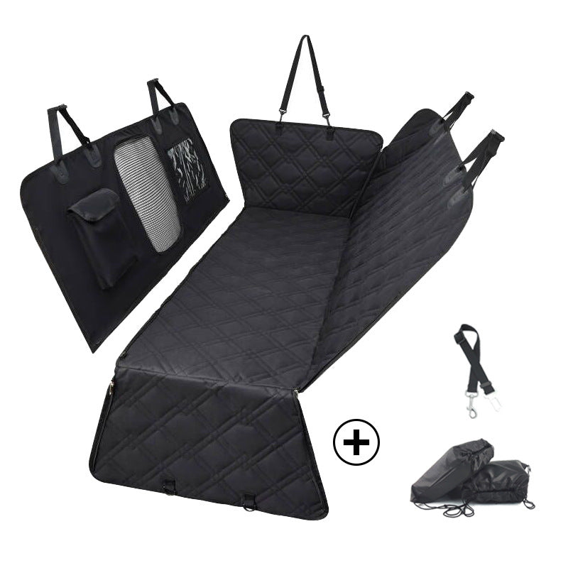 Cubierta Impermeable Divisible para Asiento Trasero – Ideal para Mascotas y Pasajeros