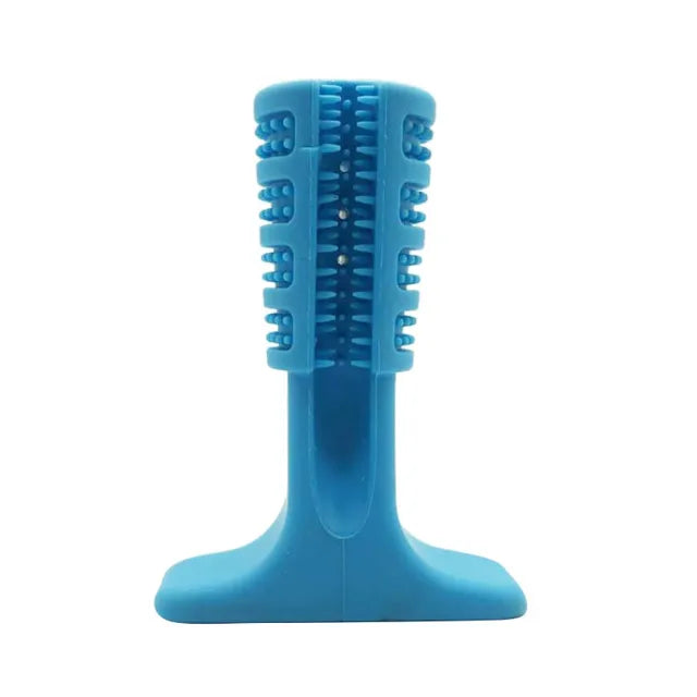 Juguete Cepillo Dental para Perros | Hueso de Caucho Limpieza Dental y Antiestrés