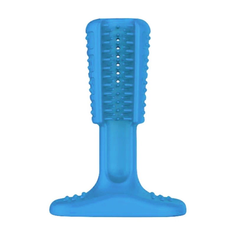 Juguete Cepillo Dental para Perros | Hueso de Caucho Limpieza Dental y Antiestrés